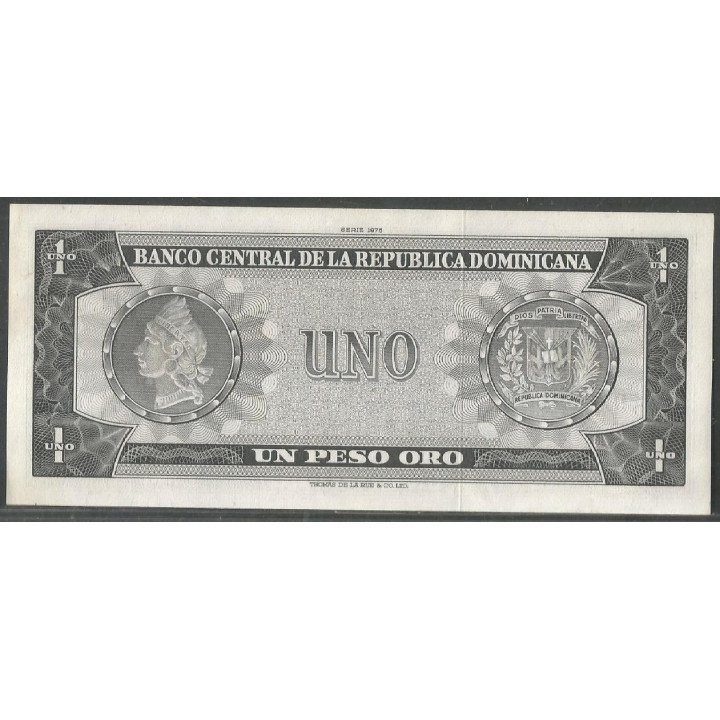 Rep. Dominicana, 1 Peso 1975 P108a