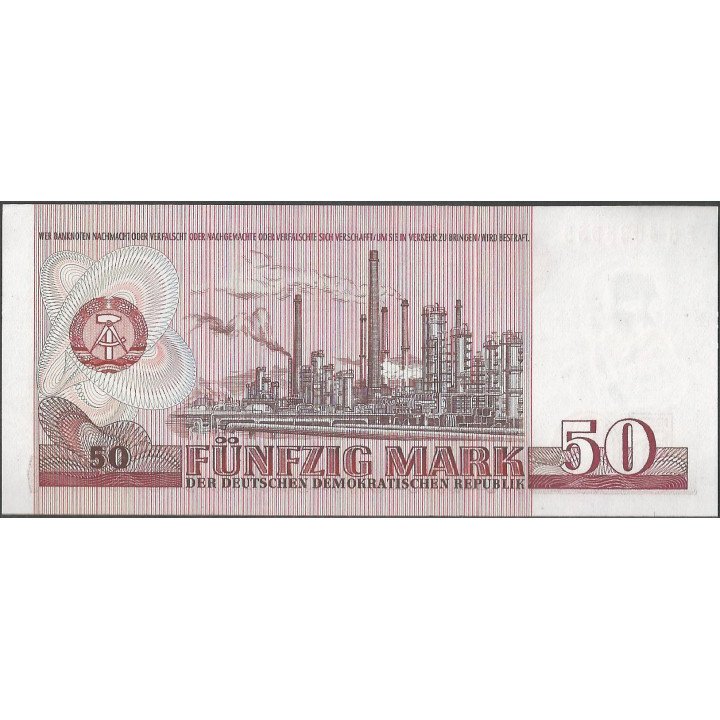 Alemania Democratica 50 Mark 1971 P30b