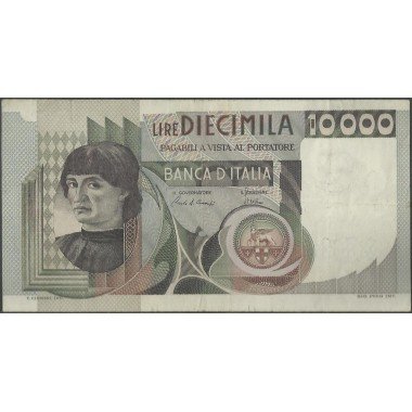 Italia, 10.000 Liras 3 Nov 1982 P106b