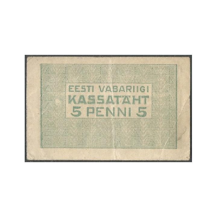 Estonia, 5 Penni ND1919 P39