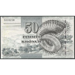 Islas Faroe, 50 Kronur 2001 P24