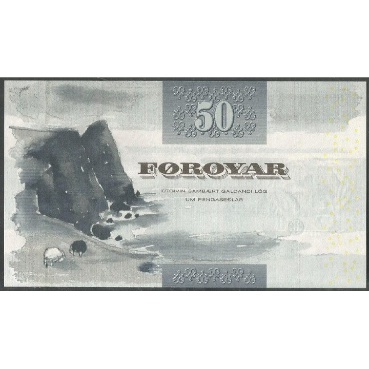 Islas Faroe, 50 Kronur 2001 P24