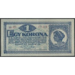 Hungria, 1 Korona 1 Ene 1920 P57