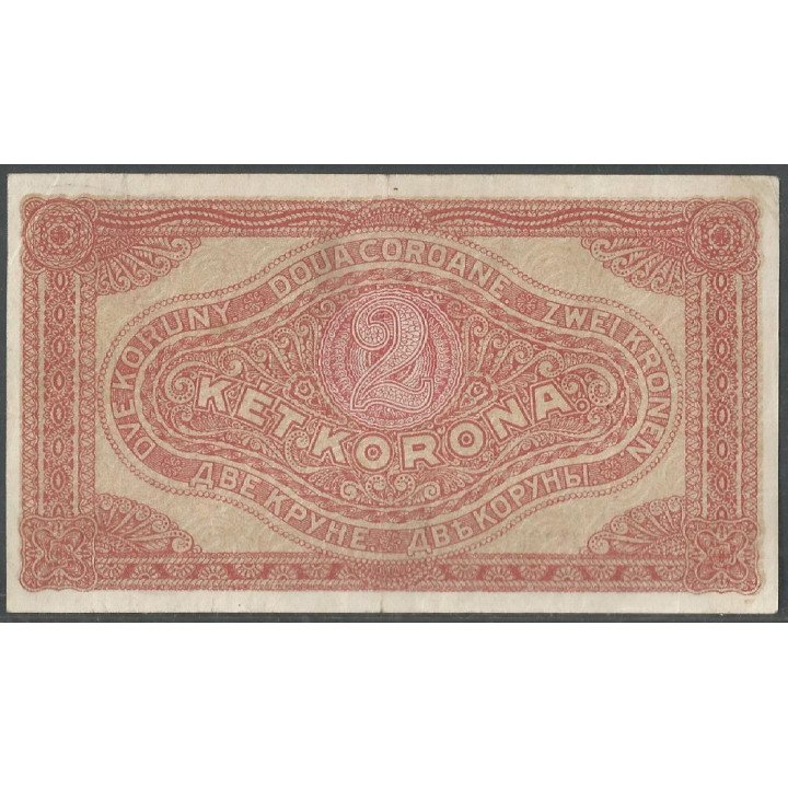 Hungria, 2 Korona 1 Ene 1920 P58