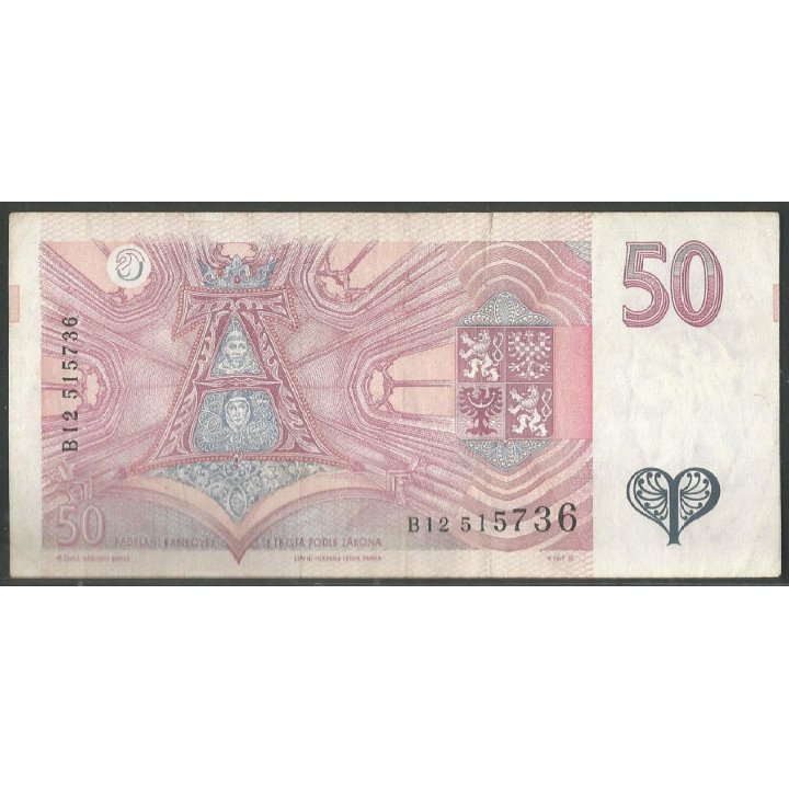 Republica  Checa, 50 Korun 1994 B P11