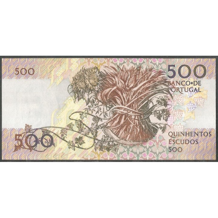 Portugal, 500 Escudos 29 Sep 1994 P180g4