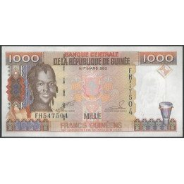 Guinea 1.000 Francs 1998 P37