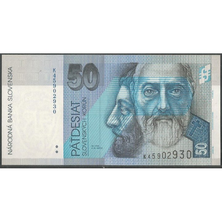 Slovaquia, 50 Korun 16 Nov 2005 P21e