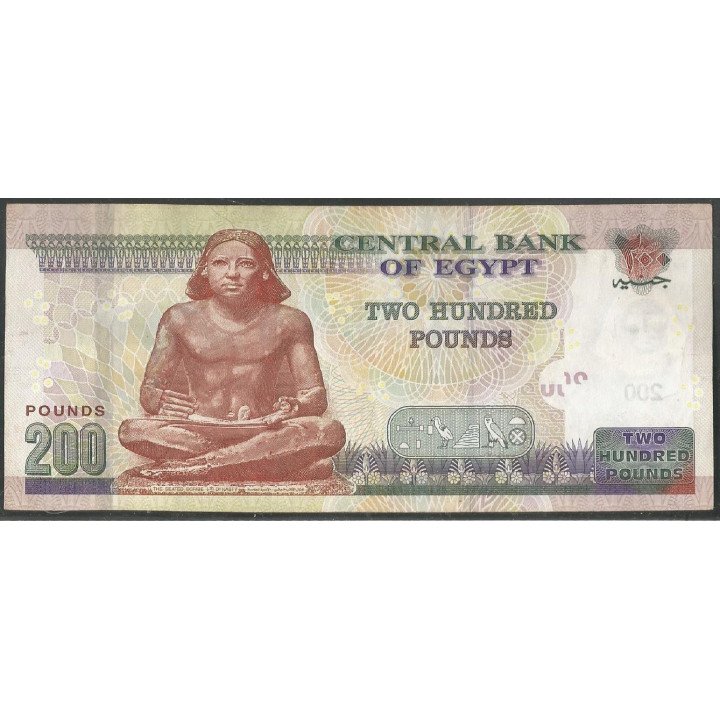 Egipto 200 Pounds 2018 P77j