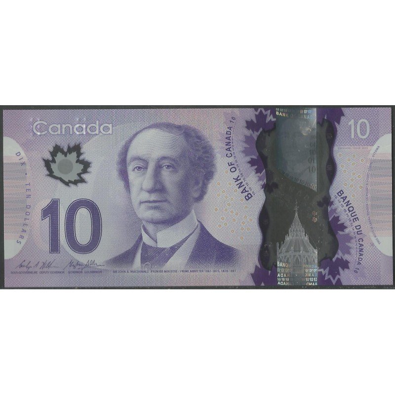 Canada, 10 Dollars 2013 (15) P107c