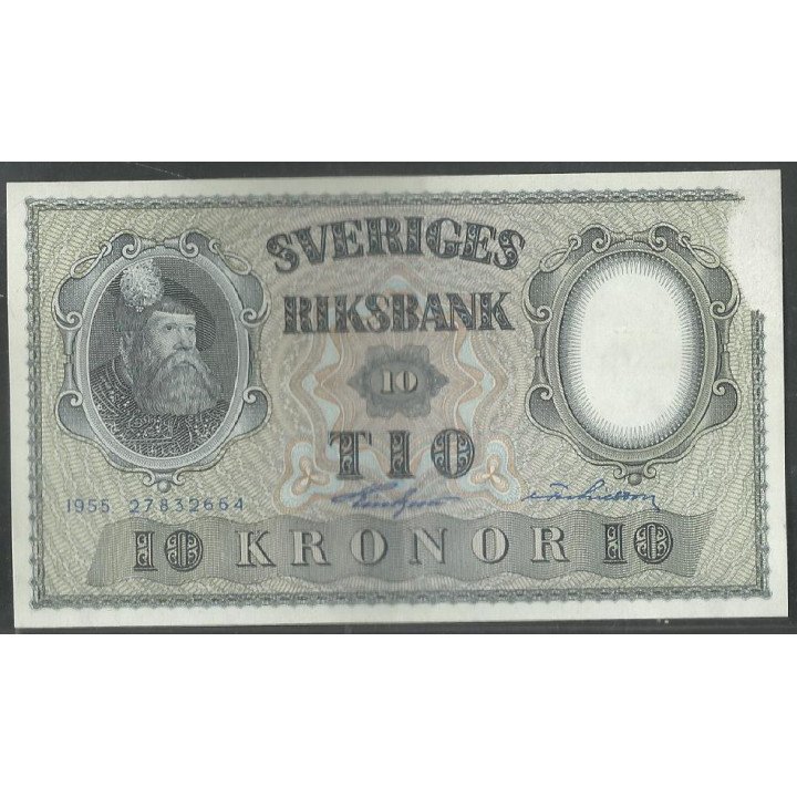 Suecia, 10 Kronor 1955 P43c3