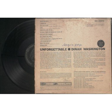 Dinah Washington, Unforgettable - USA