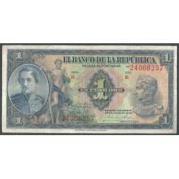 Billete de 1 Peso 20 jul 1940 BGW021