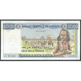 Djibouti 2.000 Francs ND1997 P40
