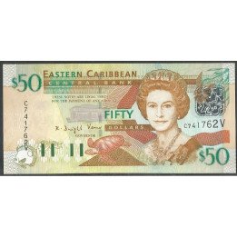 St. Vincent, 50 Dollars ND2003 P45v