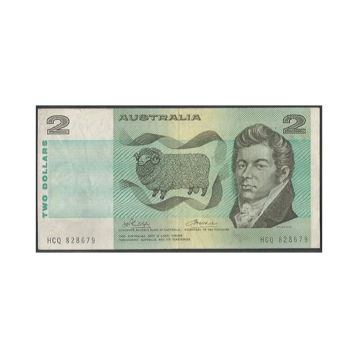 Australia 2 Dollars ND1974 P43a