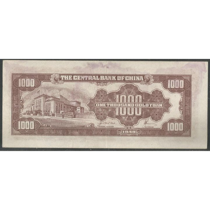 China, 1.000 Yuan 1949 P413
