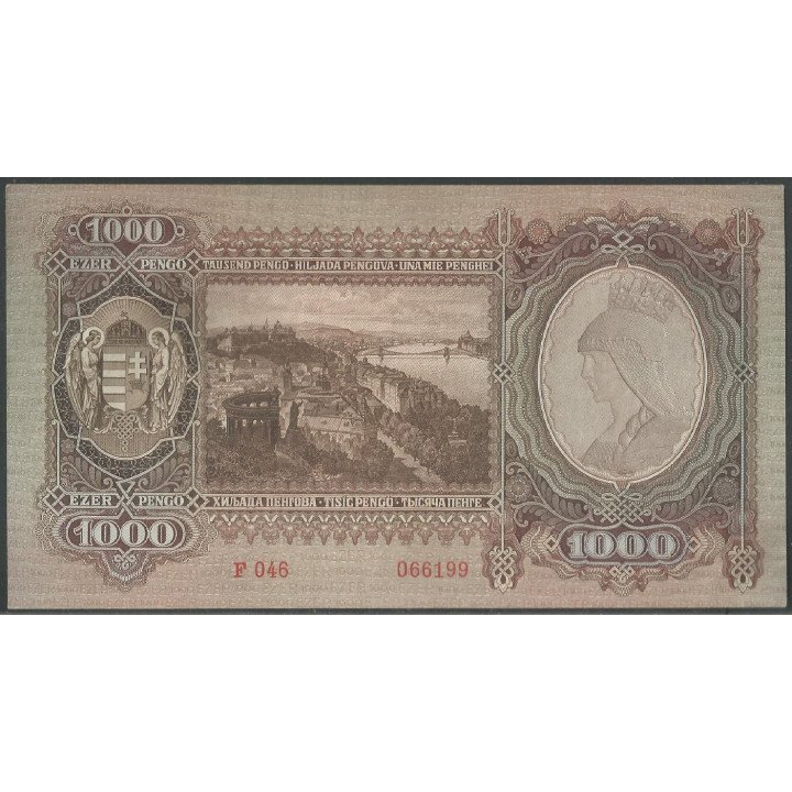 Hungria, 1.000 Pengo 24 Feb 1943 P116