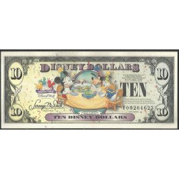 Disney, 10 Dollars 2009 T Birthday Party DIS154