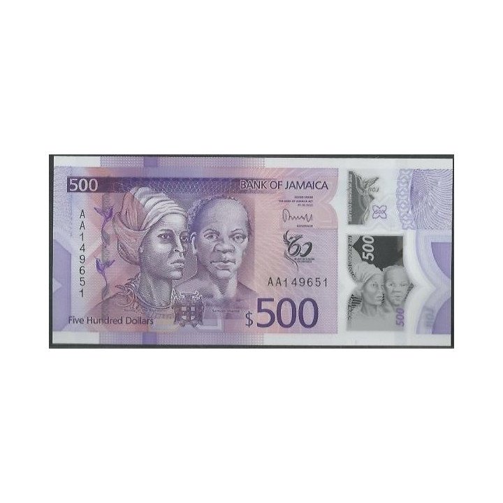 Jamaica 500 Dollars ND2023 P98