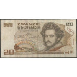 Austria 20 Schilling 1 Oct 1986 P148