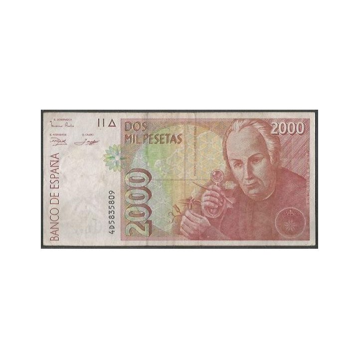 España 2.000 Pesetas 24 Abr 1992 P164