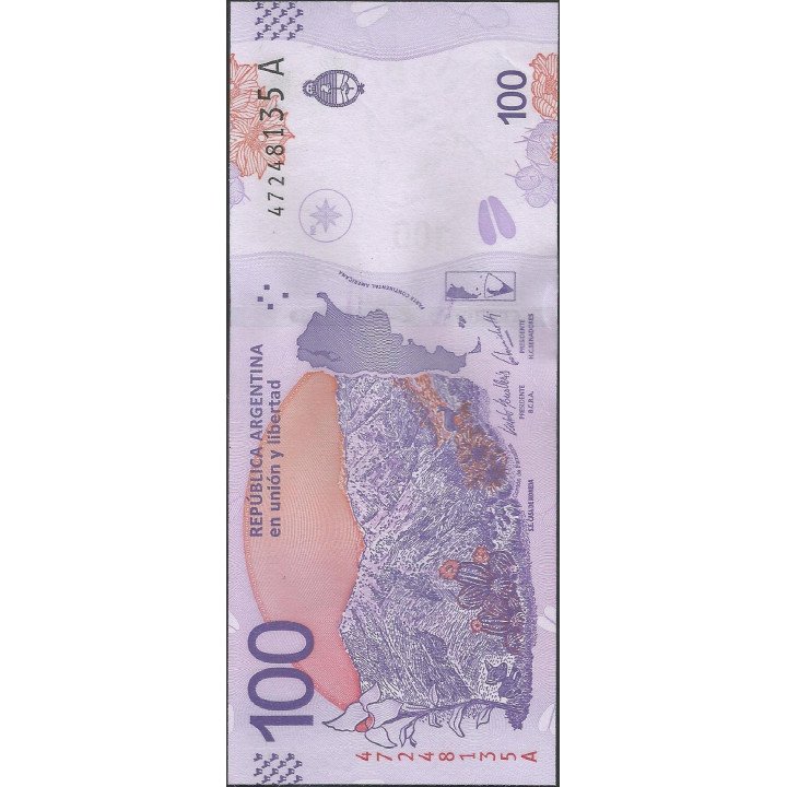 Argentina, 100 Pesos ND2018 Serie C P363A