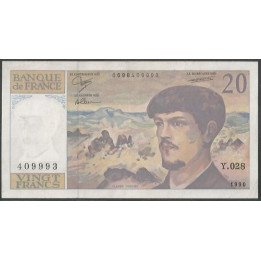 Francia 20 Francs 1990 P151d