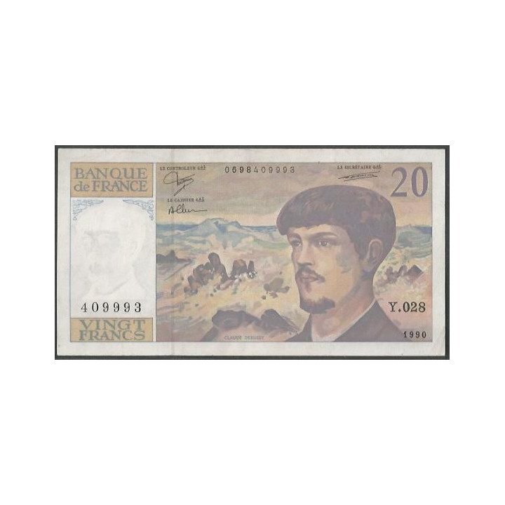 Francia 20 Francs 1990 P151d