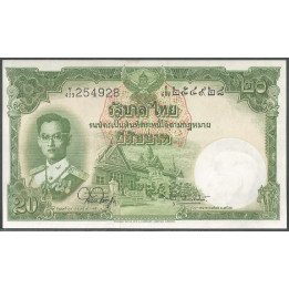 Tailandia, 20 Bath ND1955 Firma 44 P77d5