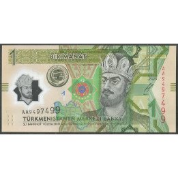 Turkmenistan, 1 Manat 2025 P48