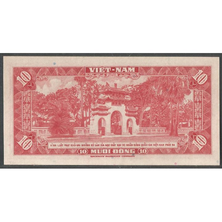 Vietnam Sur, 10 Dong ND1962 P5a