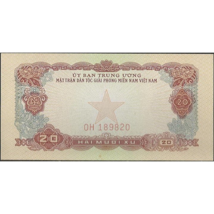 Vietnam Sur, 20 Xu ND1963 PR2