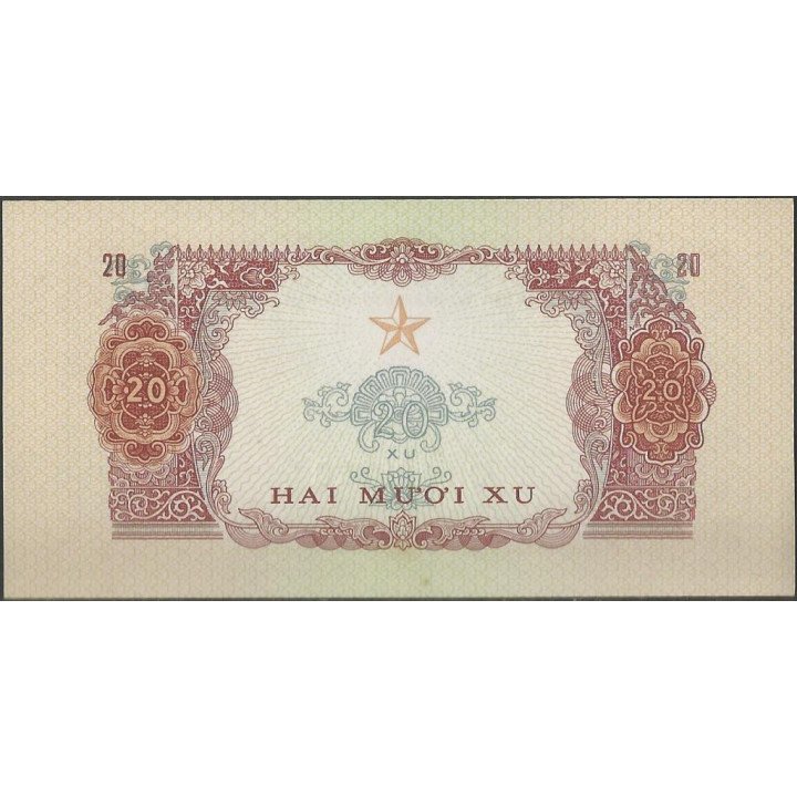 Vietnam Sur, 20 Xu ND1963 PR2