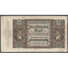Alemania, 2.000.000 25 Jul 1923 P89a