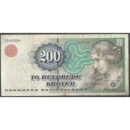 Dinamarca, 200 Kroner 1997 P57a2
