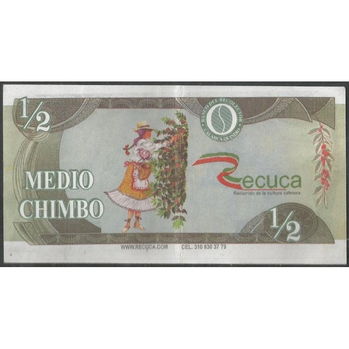 Banco del recolector 1/2 Chimbo Recuca ND reverso