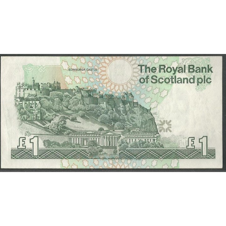 Escosia, 1 Pound 24 Jul 1991 P351b