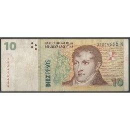 Argentina 10 Pesos ND2003 Serie Ñ P354a