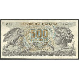 Italia, 500 Liras 23 Feb 1970 P93a