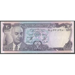 Afganistan 20 Afghanis 1973 P48a
