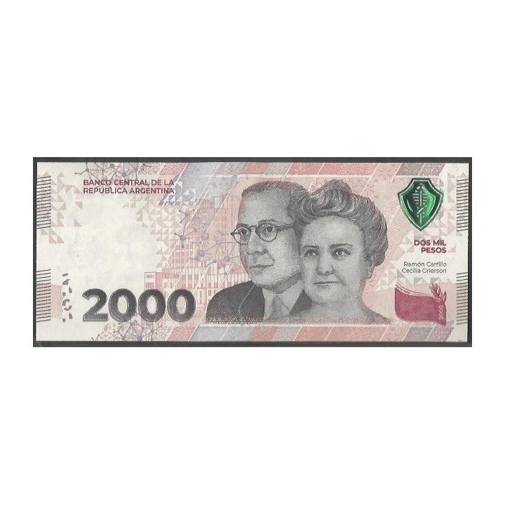 Argentina 2.000 Pesos ND2023 Serie A P368