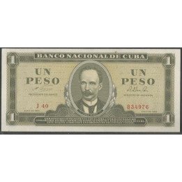Cuba 1 Peso 1964 P94b