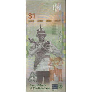 Bahamas, 1 Dollar 2017 P77a