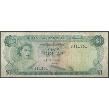 Bahamas, 1 Dollar L1974 P35a