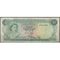 Bahamas, 1 Dollar L1974 P35a2