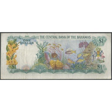 Bahamas, 1 Dollar L1974 P35a2
