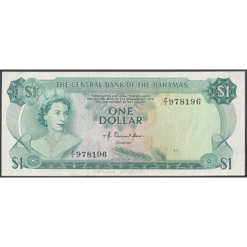 Bahamas, 1 Dollar L1974 P35a
