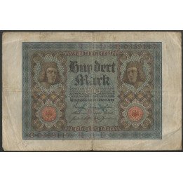 Alemania, 100 Mark 1 Nov 1920 P69a