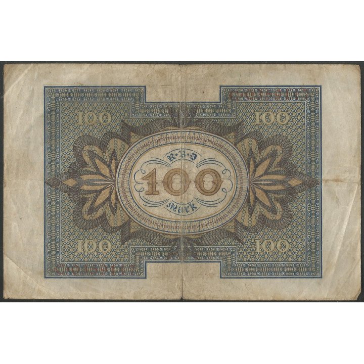 Alemania, 100 Mark 1 Nov 1920 P69a